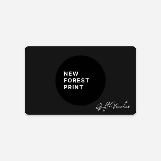 New Forest Print Gift Voucher
